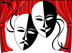 theater clipart theatre masks md